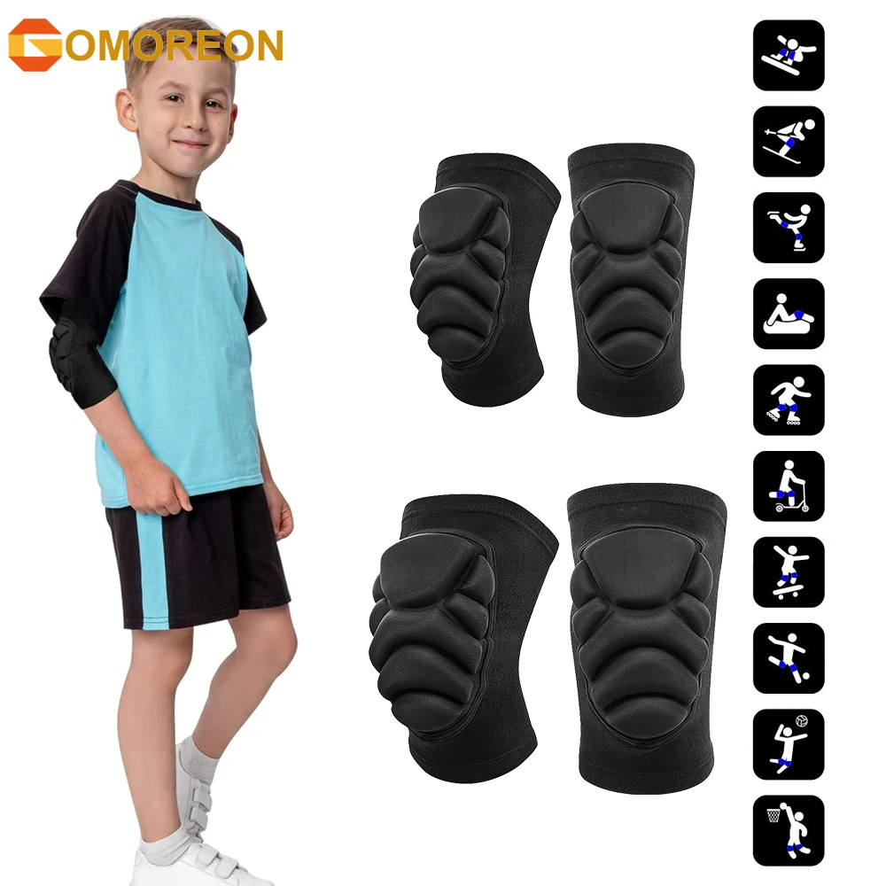 Cycling Protective Gear Kids - Bantalan pelindung lutut dan siku untuk