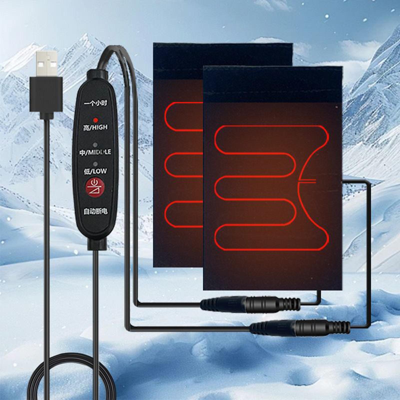 Cycling Gear Temperature - Pegangan Setang Sepeda Motor Berpemanas 5V,