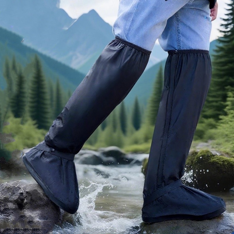 Cycling Shoe Covers - Penutup Sepatu Celana Anti Air Tinggi