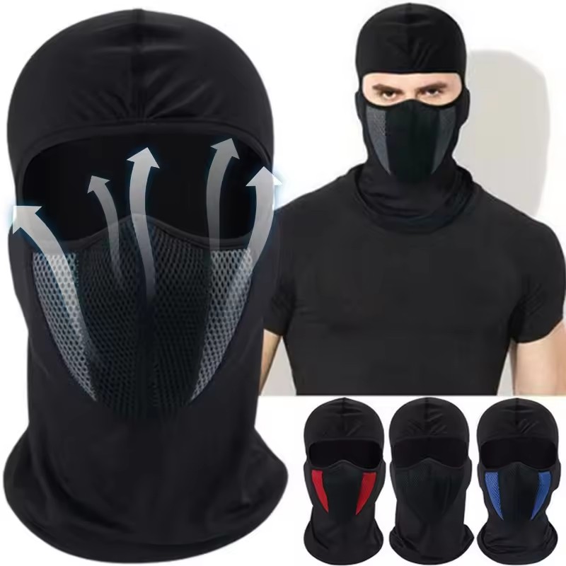 Cycling Face Mask - Penutup Kepala Sepeda Anti Angin, Balaclava