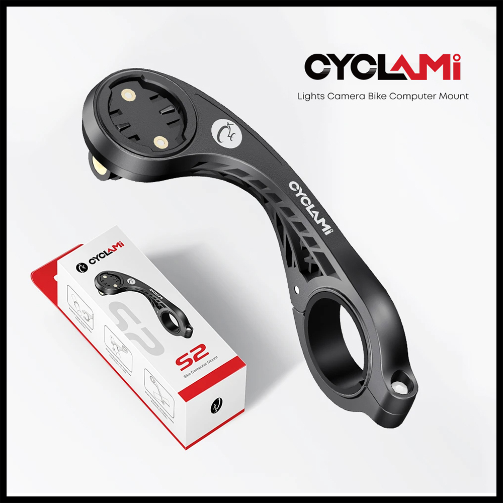 Bike Computer Gps - CYCLAMI S2 Braket Penyangga Lampu Depan
