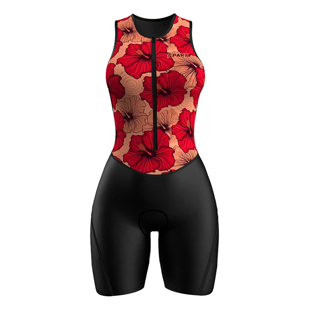Triathlon Cycling Kit - Sparx Sport Triathlon Race Suit Wanita