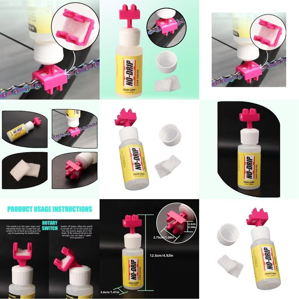 Bicycle Chain Lubricant - 1 Set Pelumas Minyak Sepeda Bebas