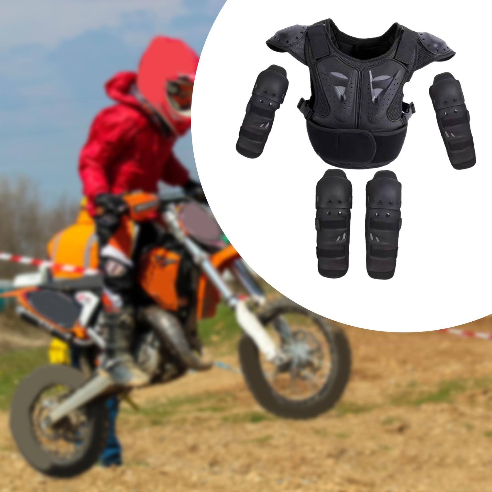 Cycling Protective Gear Kids - Setelan Pelindung Sepeda Motor Anak, Pelindung