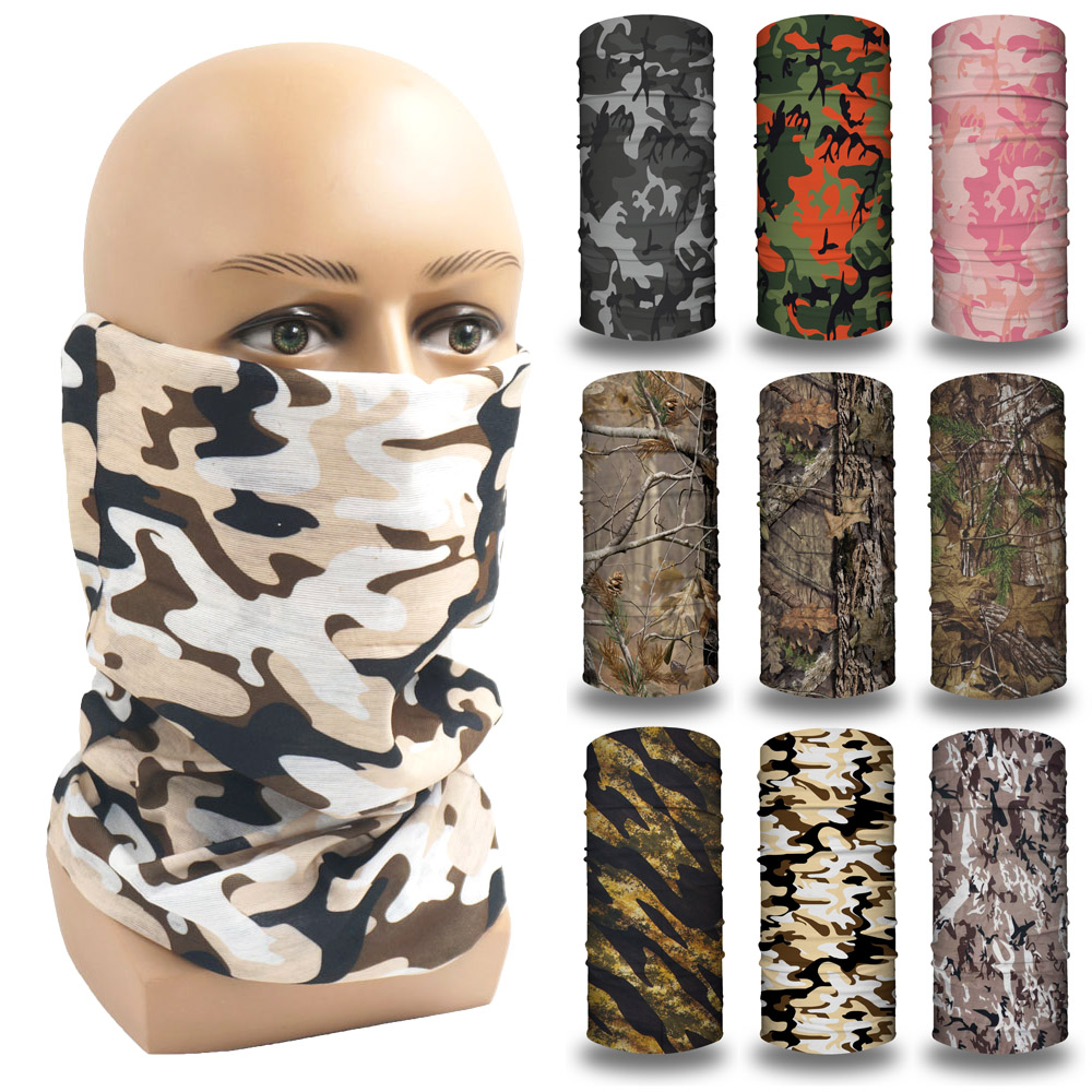 Cycling Gear For Sale - Kamuflase Bandana Shemagh tanpa jahitan leher