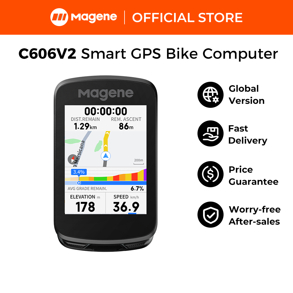 Bike Computer Gps - Komputer Sepeda GPS Magene C606 V2