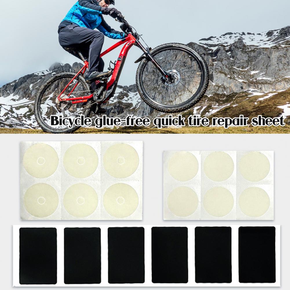Bike Tube Repair Kit - Tambalan Ban Sepeda Mtb 6pcs Lembaran