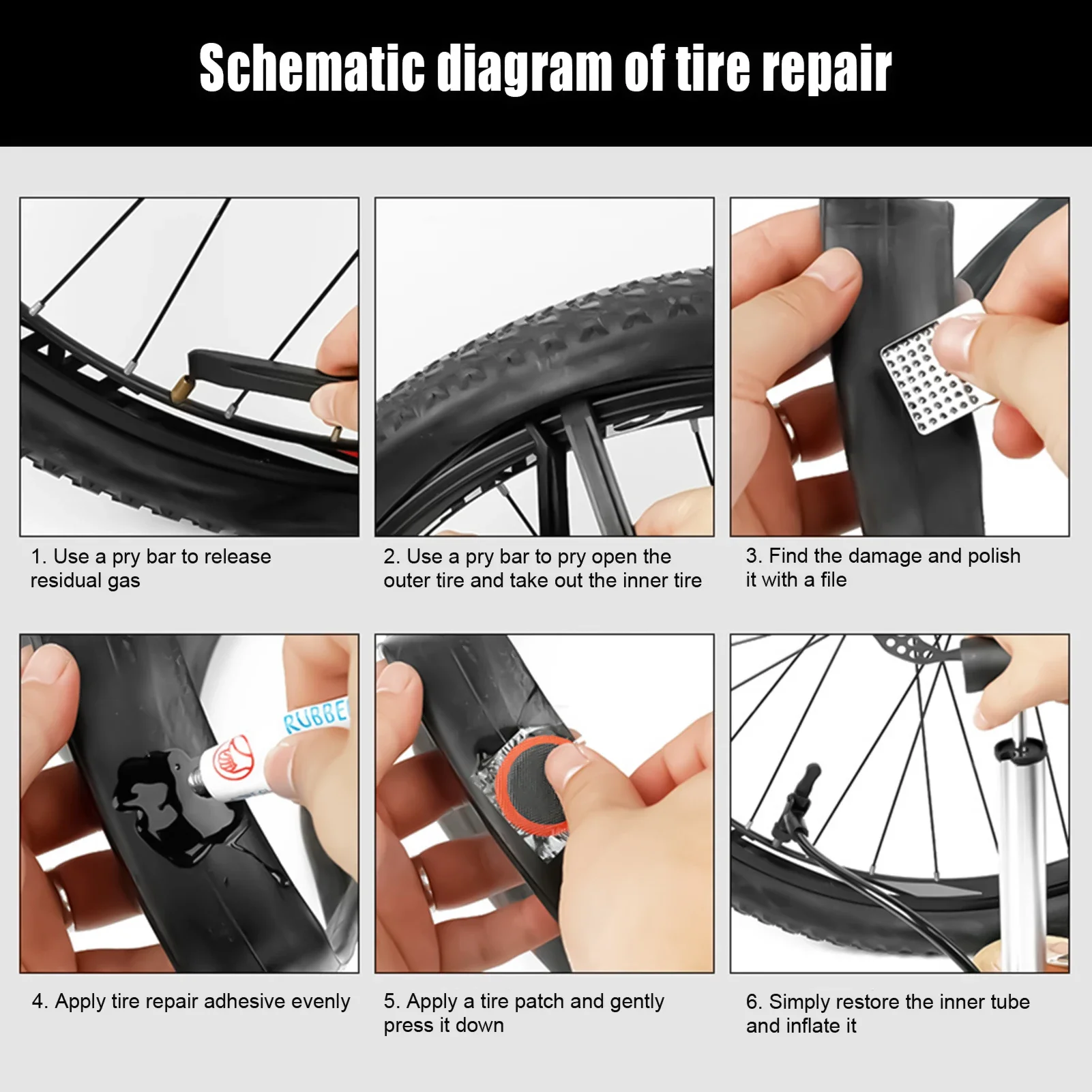 Kit Perbaikan Ban Sepeda 2026, - Bike Tube Repair Kit ulasan dan harga