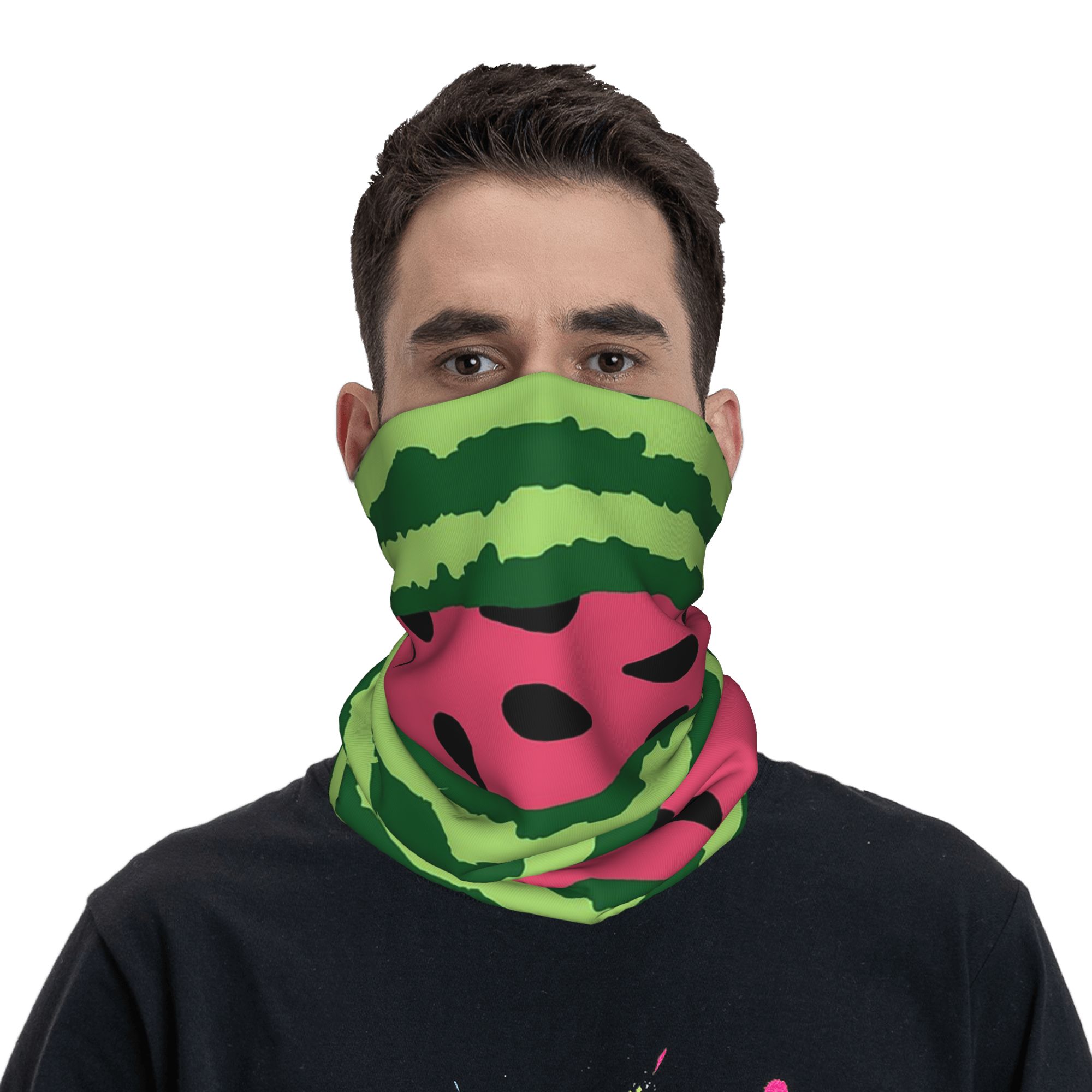 Bandana Semangka, Penutup Lehe - Cycling Face Mask ulasan dan harga