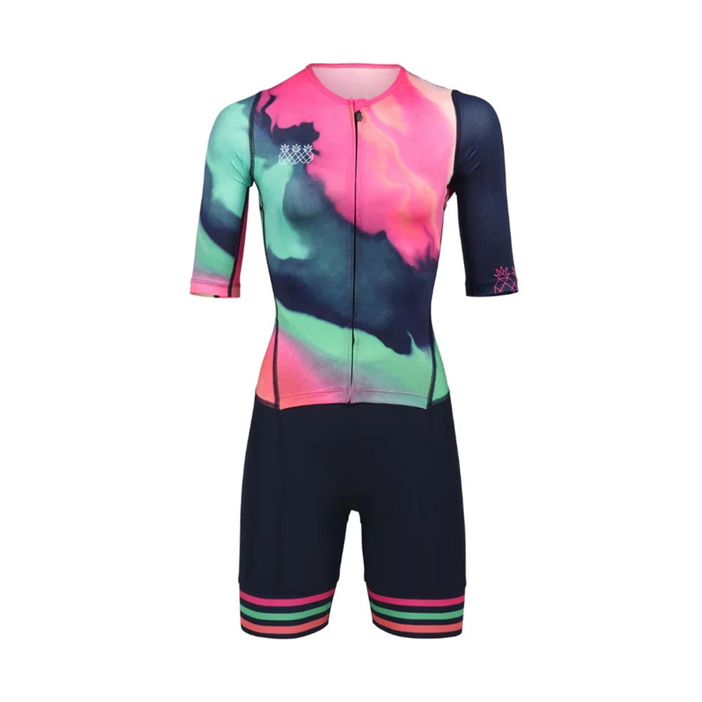 Setelan pakaian Triathlon wani - Triathlon Cycling Kit ulasan dan harga