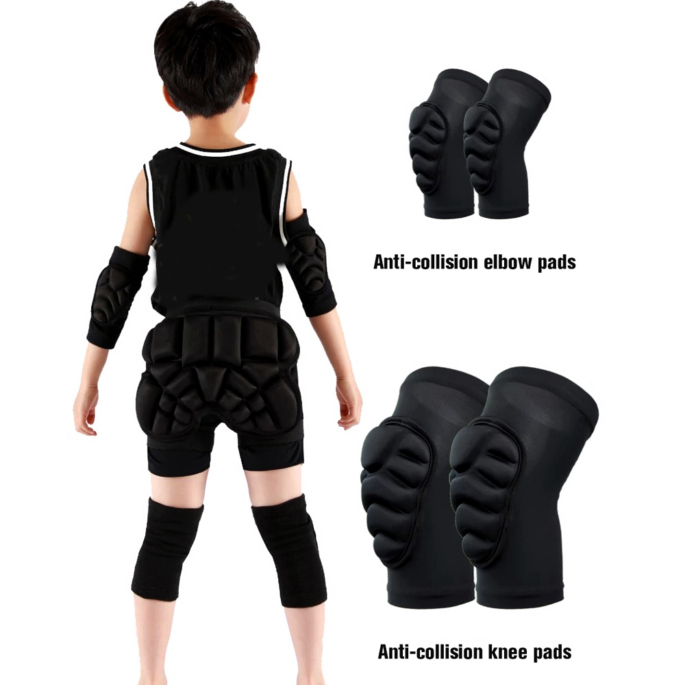 Set bantalan lutut dan bantala - Cycling Protective Gear Kids ulasan dan harga