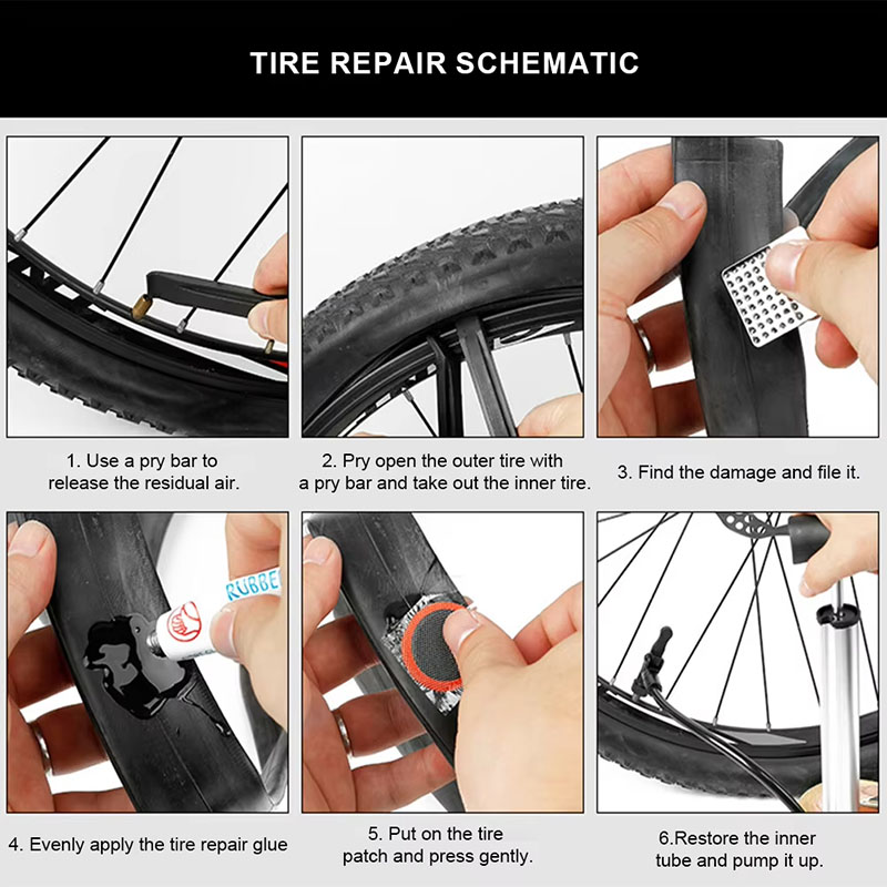 39pcs Perlengkapan Perbaikan B - Bike Tube Repair Kit ulasan dan harga
