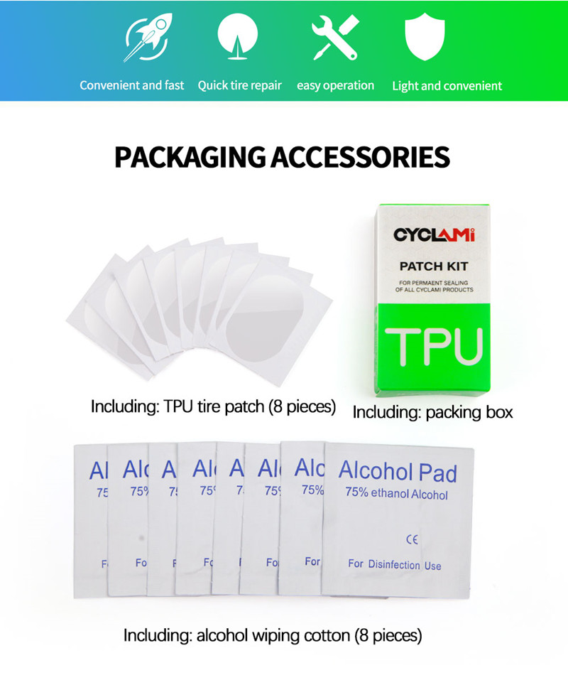 Tambal Ban Baru untuk Tabung T - Bike Tube Repair Kit ulasan dan harga