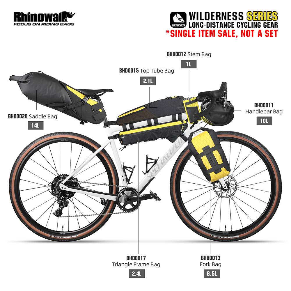 Rhinowalk tas sadel sepeda jar - Cycling Gear For Sale ulasan dan harga