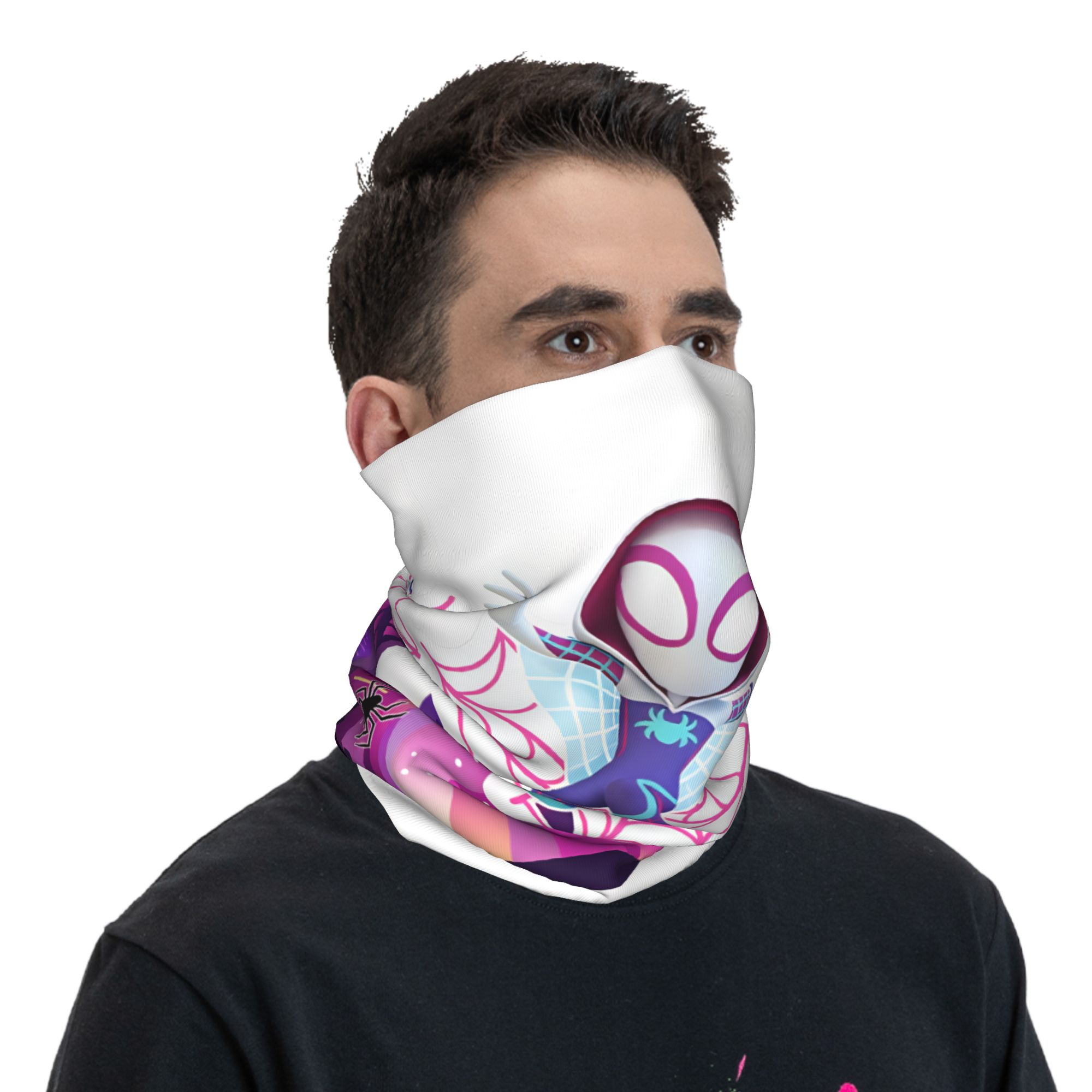 Bandana Spider Ghost Gwens Vin - Cycling Face Mask ulasan dan harga