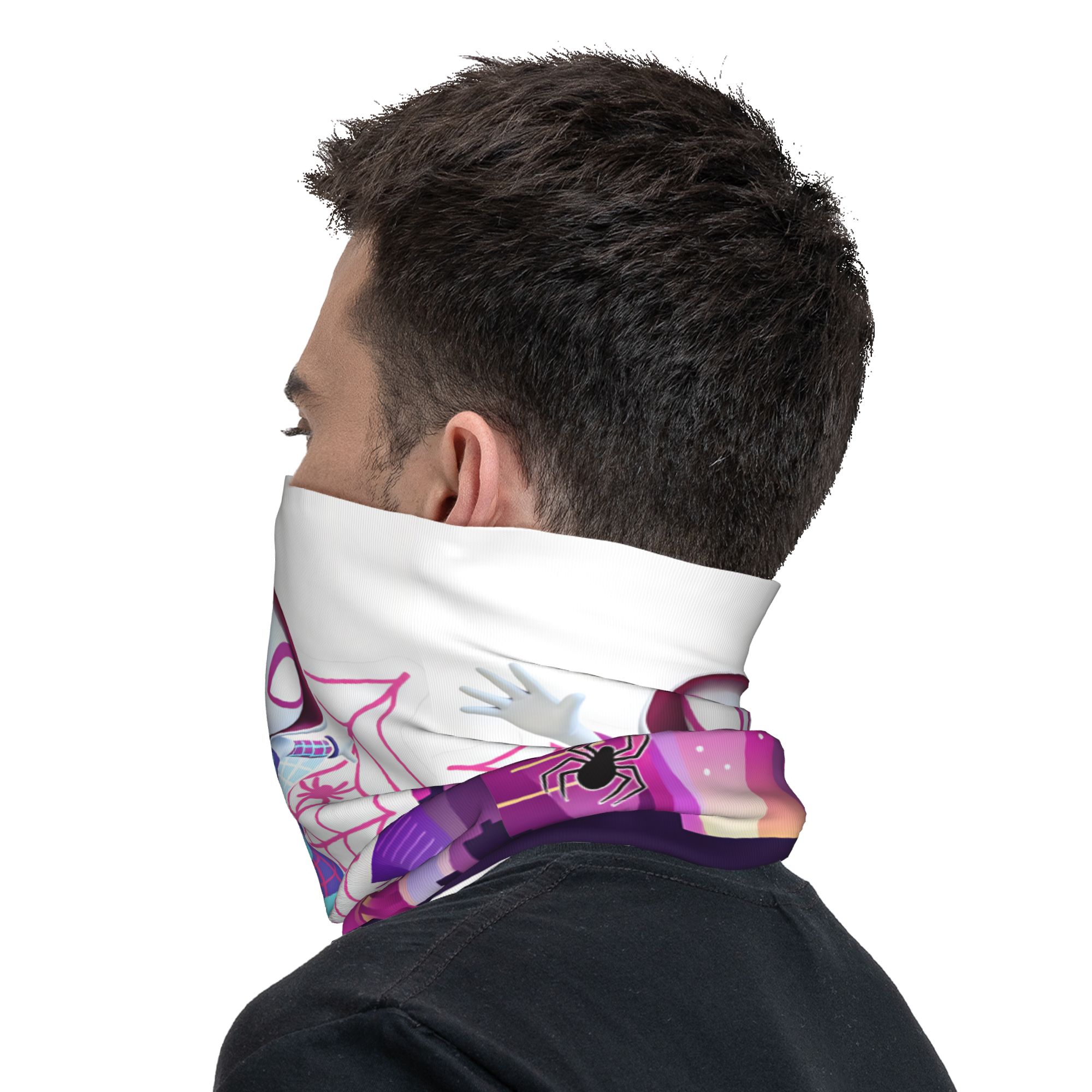 Bandana Spider Ghost Gwens Vin - Cycling Face Mask ulasan dan harga