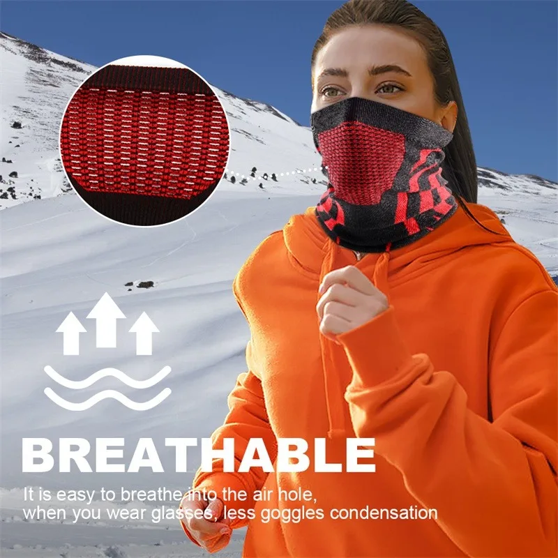 Syal rajut termal nyaman bersi - Cycling Face Mask ulasan dan harga