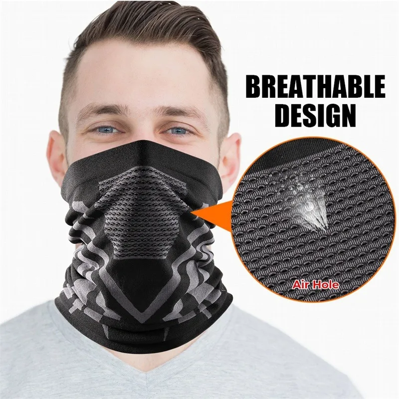 Syal rajut termal nyaman bersi - Cycling Face Mask ulasan dan harga