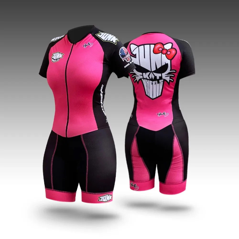 Jumpsuit Triathlon Junk Skates - Triathlon Cycling Kit ulasan dan harga