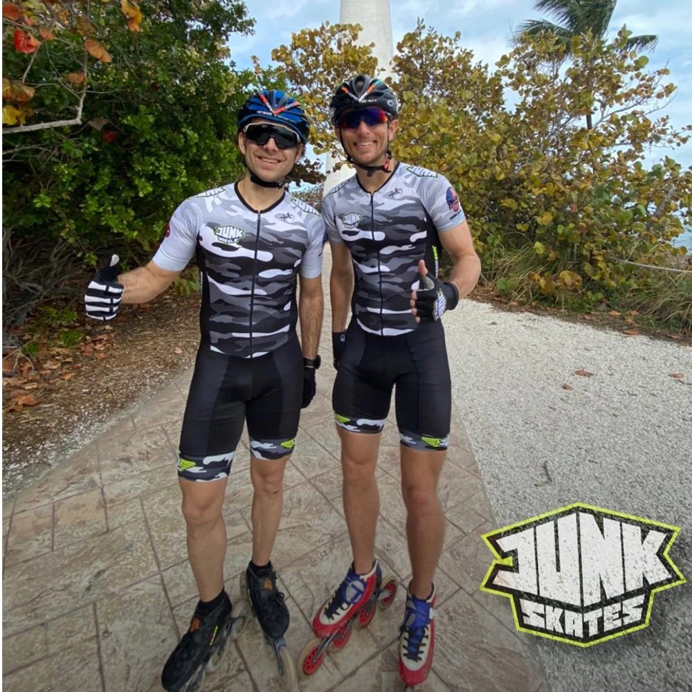 Jumpsuit Triathlon Junk Skates - Triathlon Cycling Kit ulasan dan harga