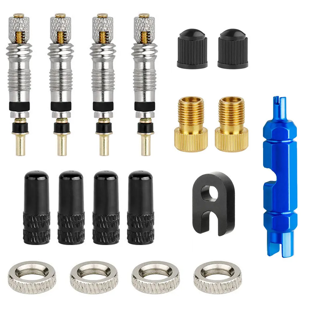 6/18 Buah Adaptor Nosel Pranci - Bike Tube Repair Kit ulasan dan harga