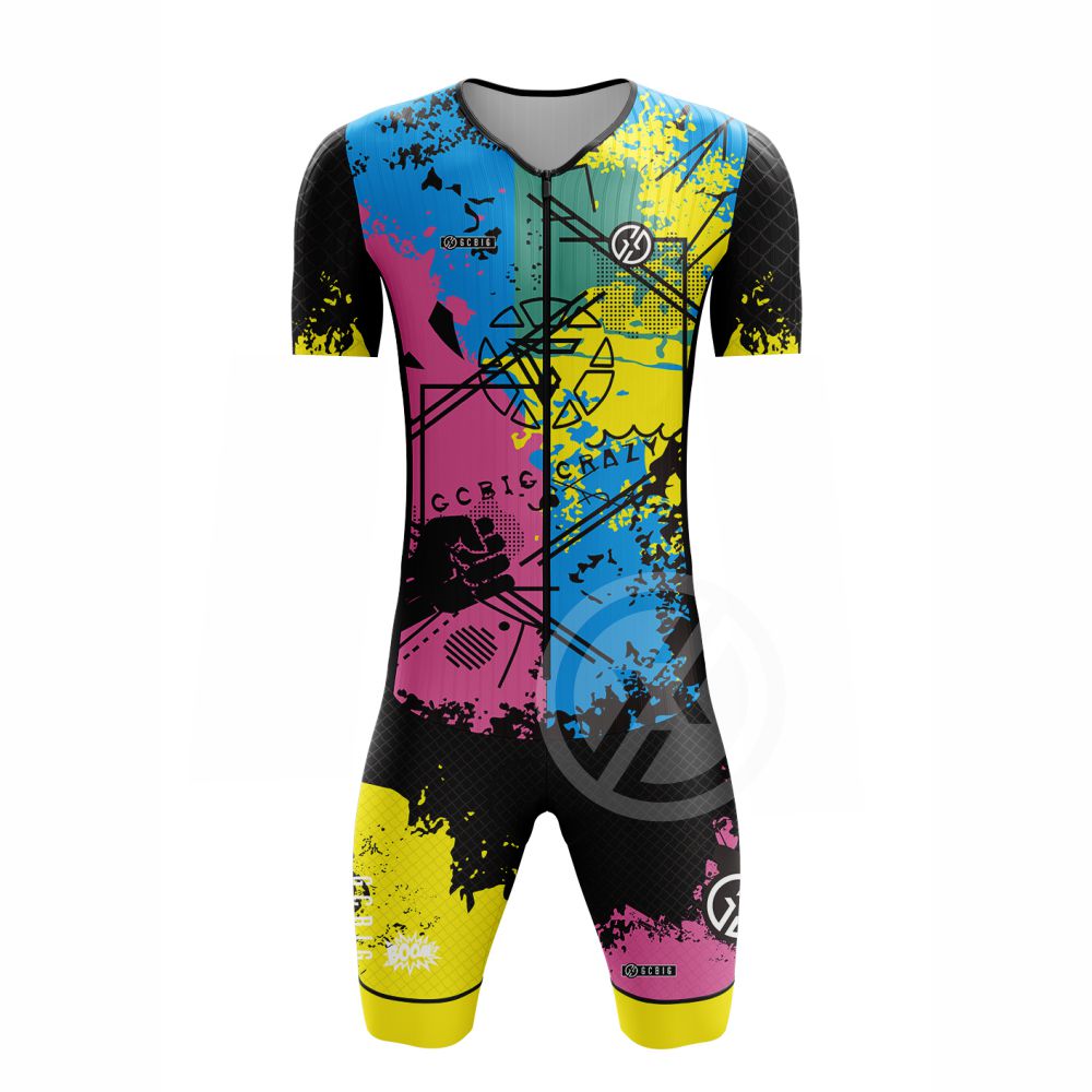 GCBIG Triathlon Suit Pria Body - Triathlon Cycling Kit ulasan dan harga