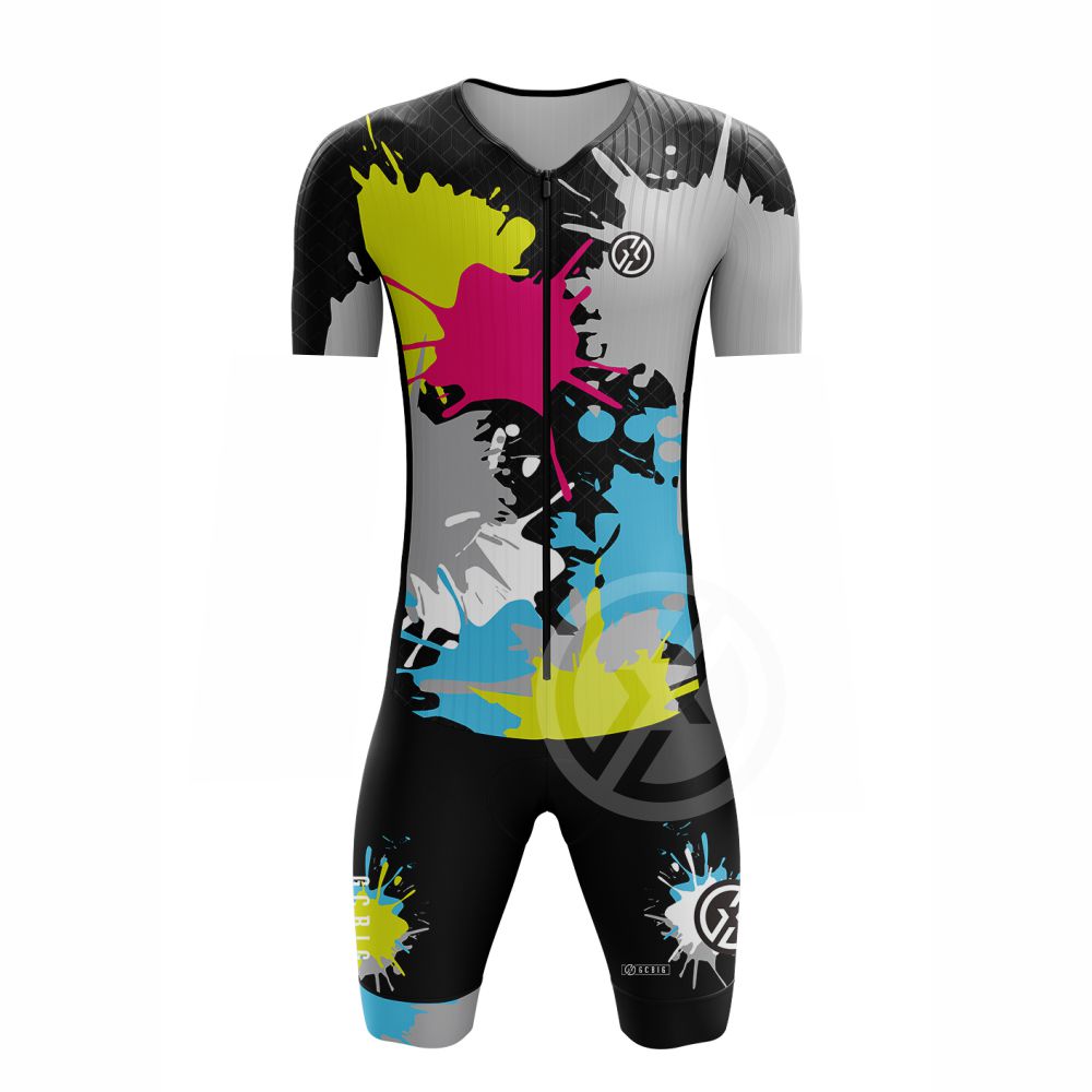 GCBIG Triathlon Suit Pria Body - Triathlon Cycling Kit ulasan dan harga