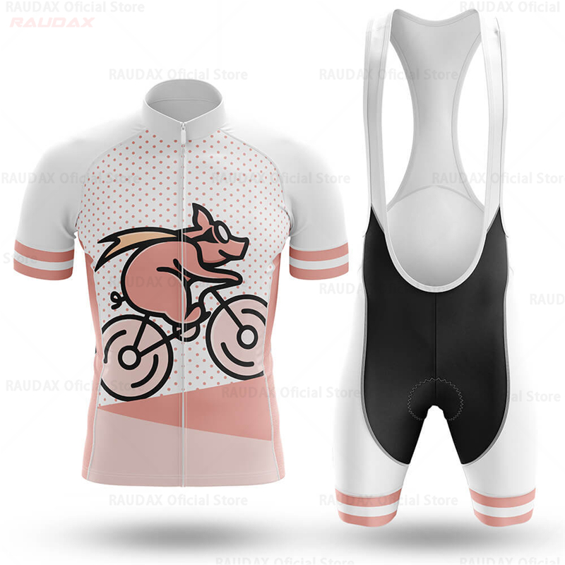 Set Jersey Bersepeda Kartun Ba - Cycling Gear For Sale ulasan dan harga