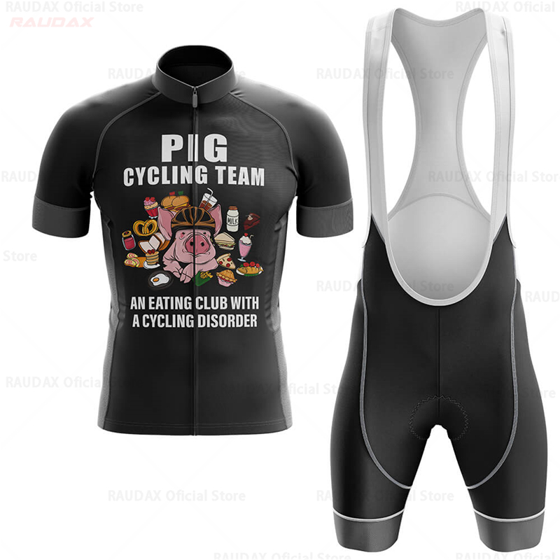 Set Jersey Bersepeda Kartun Ba - Cycling Gear For Sale ulasan dan harga