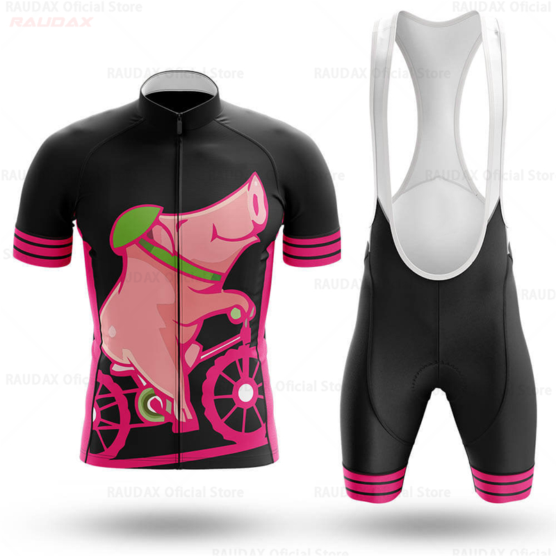 Set Jersey Bersepeda Kartun Ba - Cycling Gear For Sale ulasan dan harga