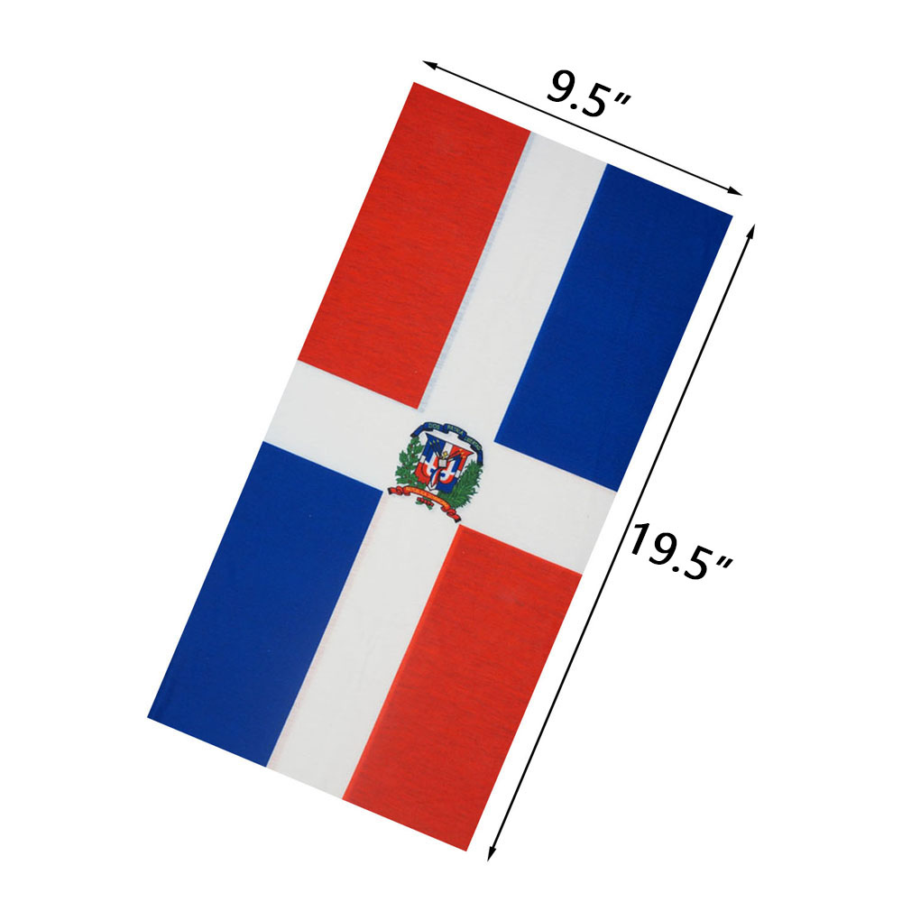 Dominica Bandana bendera nasio - Cycling Face Mask ulasan dan harga