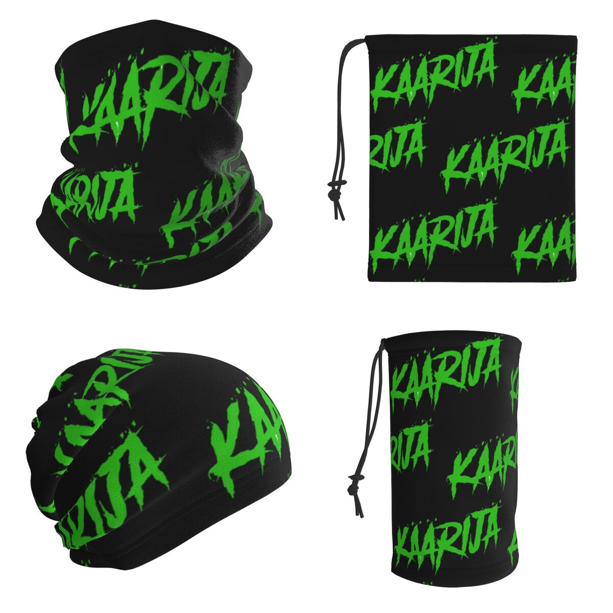 Kaarija Logo Bandana Neck Gait - Cycling Face Mask ulasan dan harga