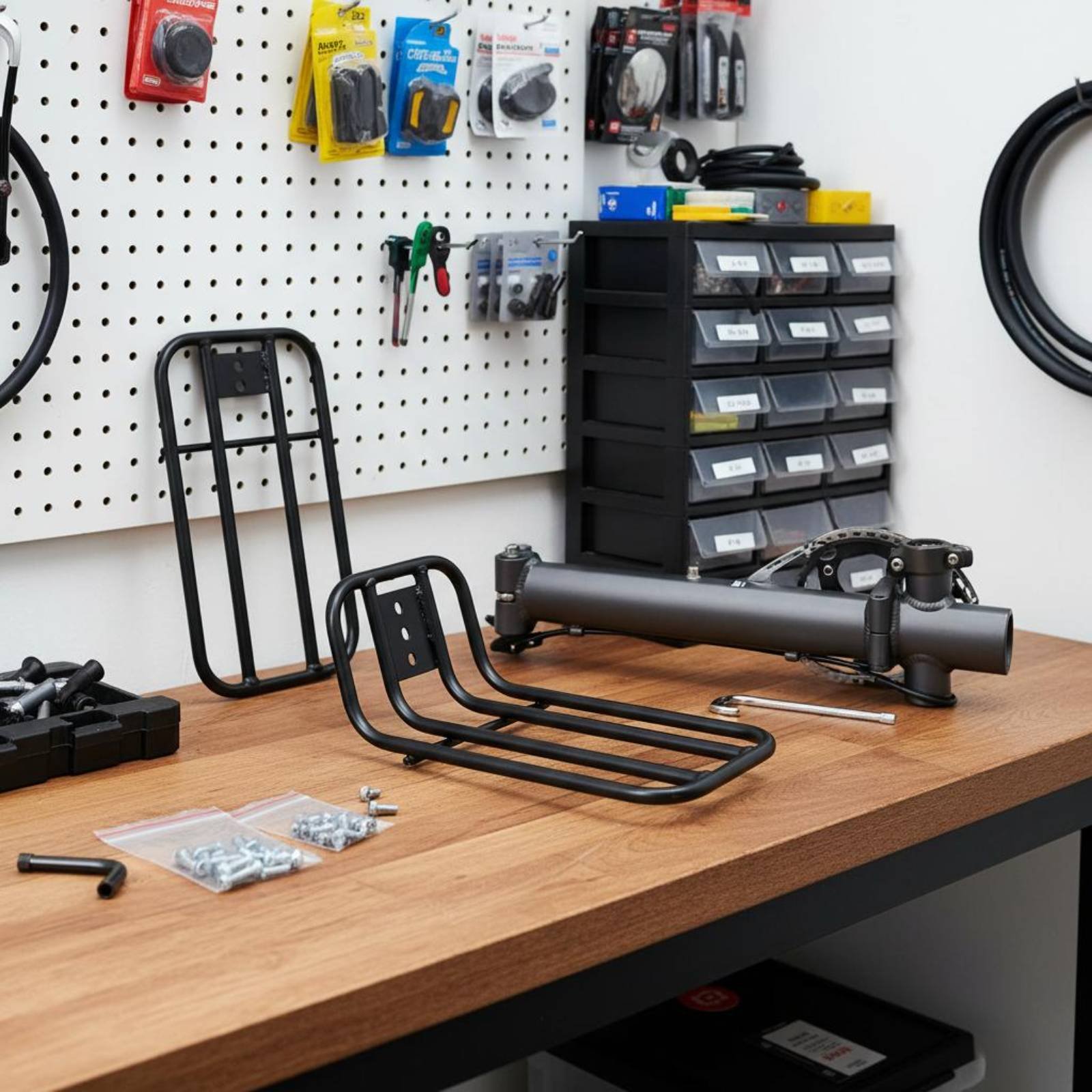 Rak Bagasi Depan Sepeda Lipat  - Bike Cargo Rack ulasan dan harga