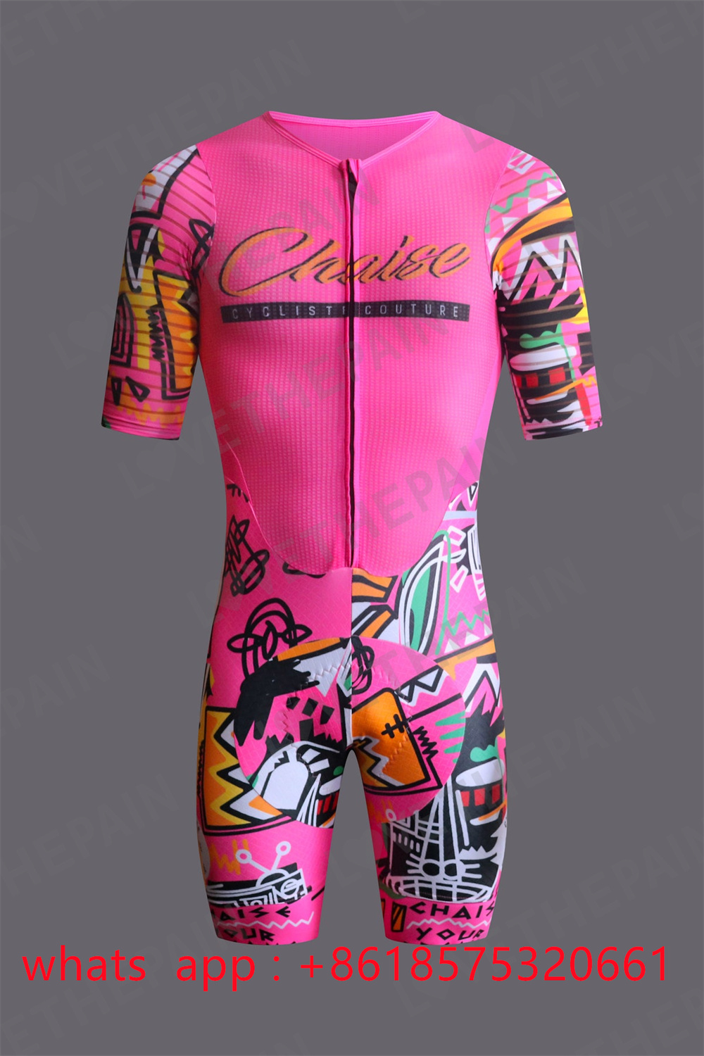 Chaise Cycliste Couture pakaia - Triathlon Cycling Kit ulasan dan harga