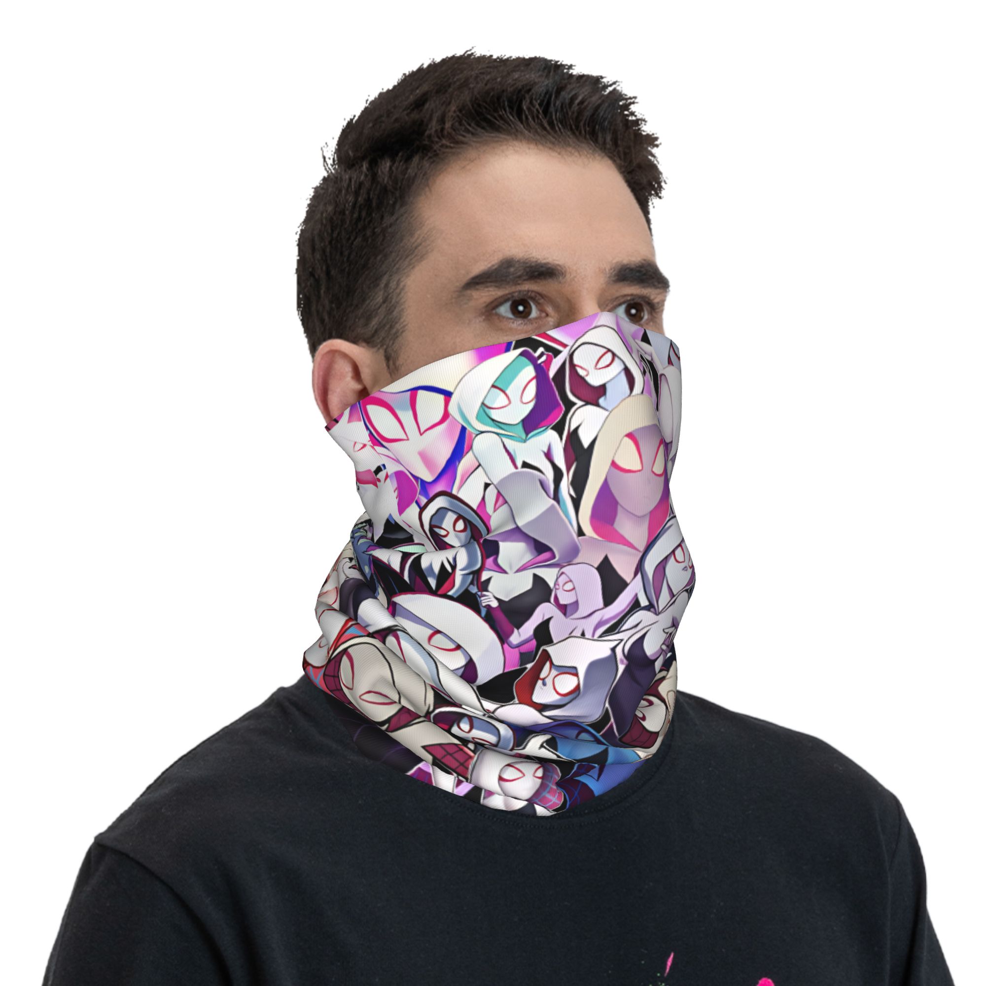 Balaclava Spider Ghost Gwens u - Cycling Face Mask ulasan dan harga
