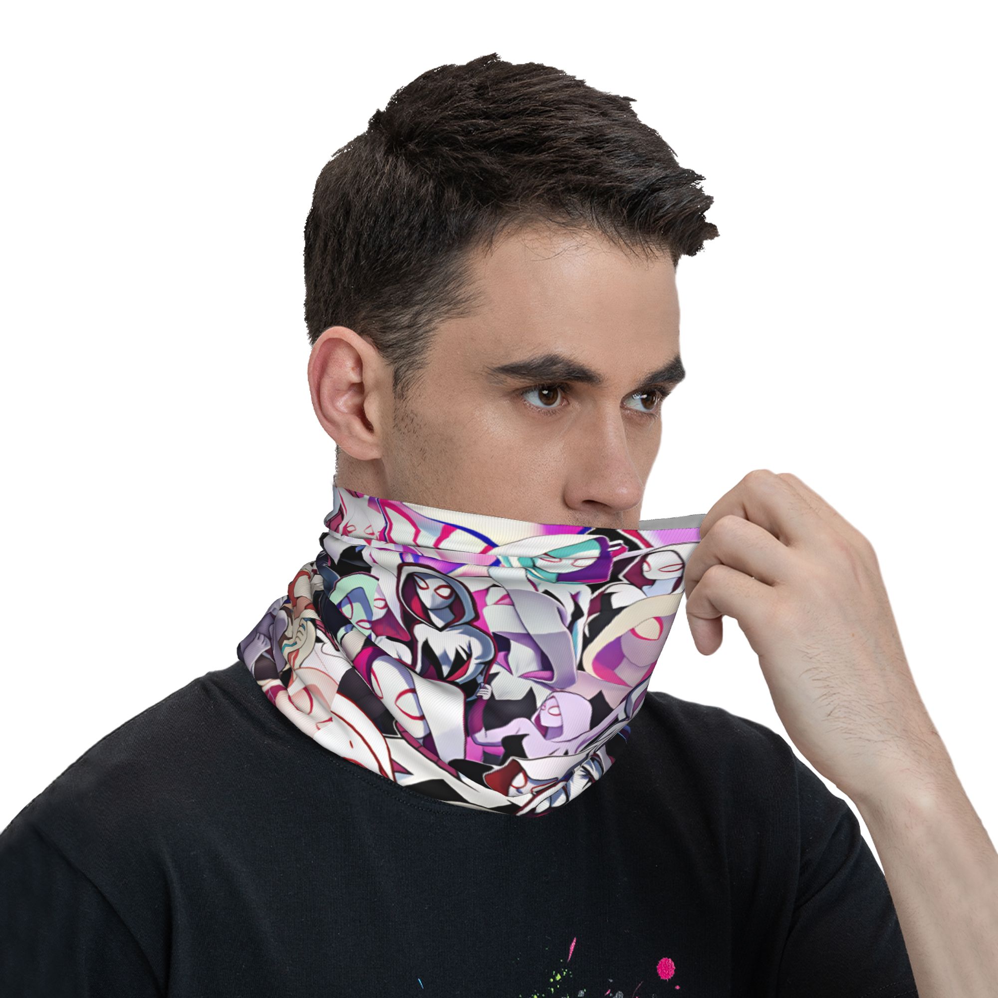 Balaclava Spider Ghost Gwens u - Cycling Face Mask ulasan dan harga