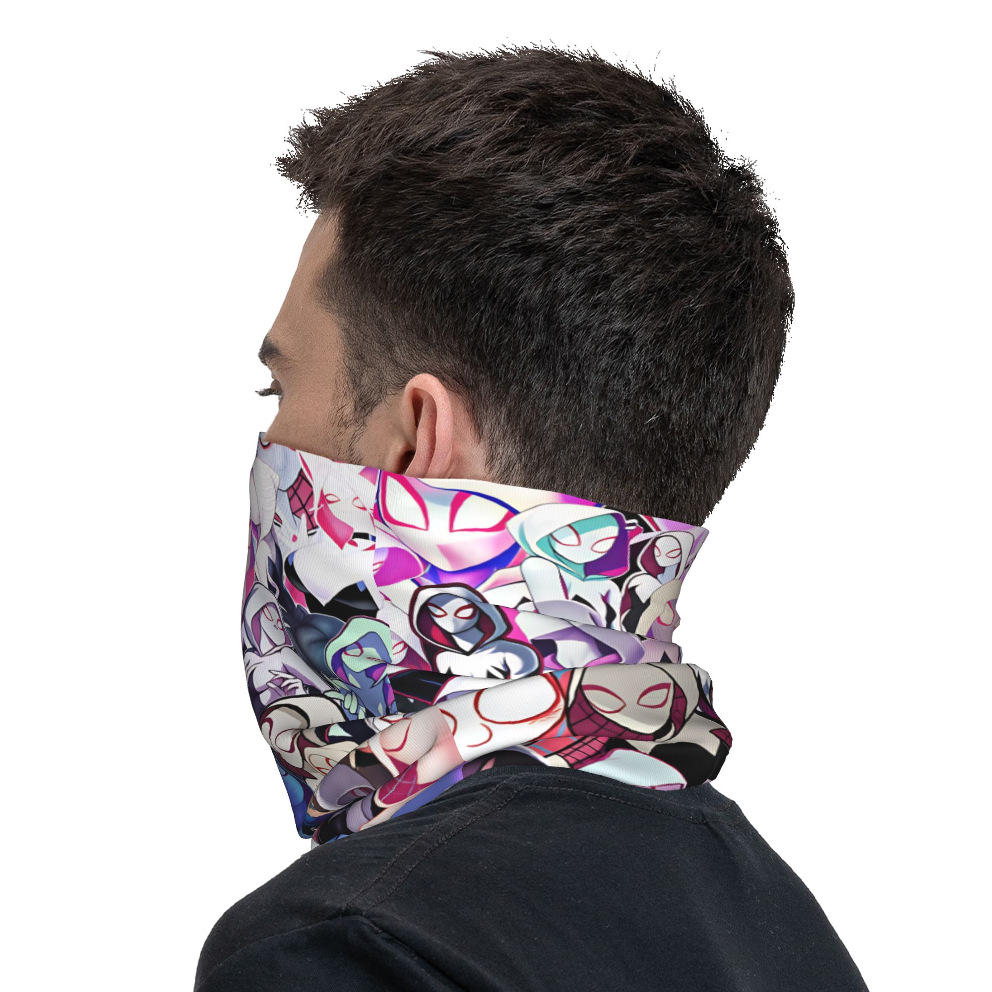 Balaclava Spider Ghost Gwens u - Cycling Face Mask ulasan dan harga