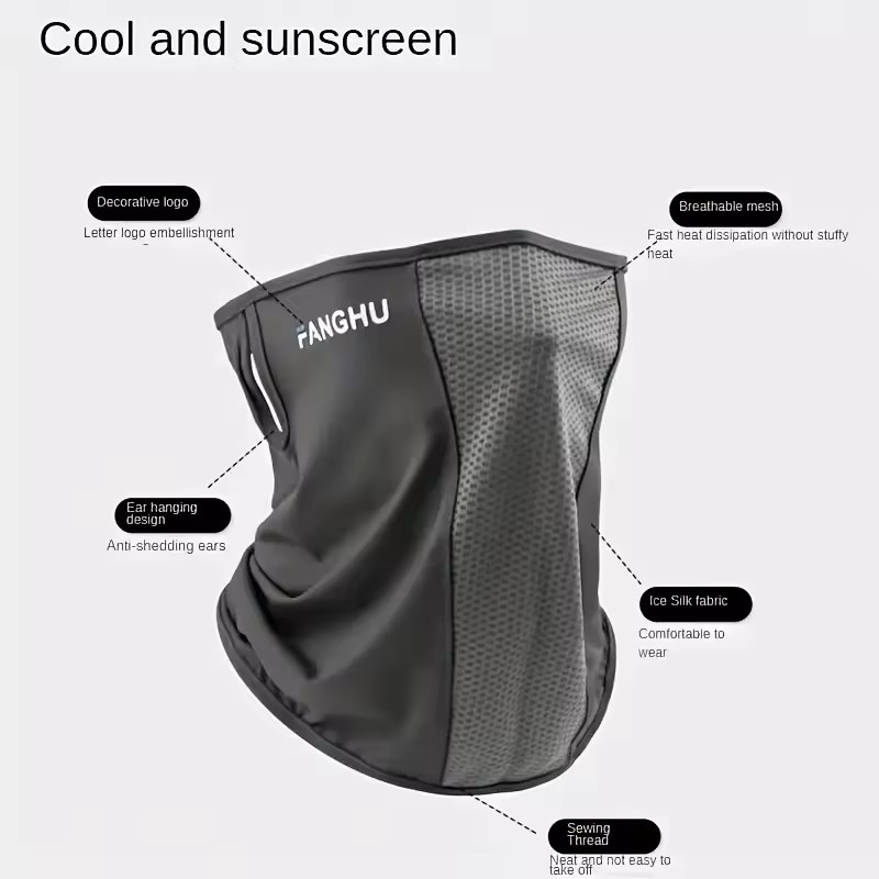 Masker Bersepeda Penutup Kepal - Cycling Face Mask ulasan dan harga