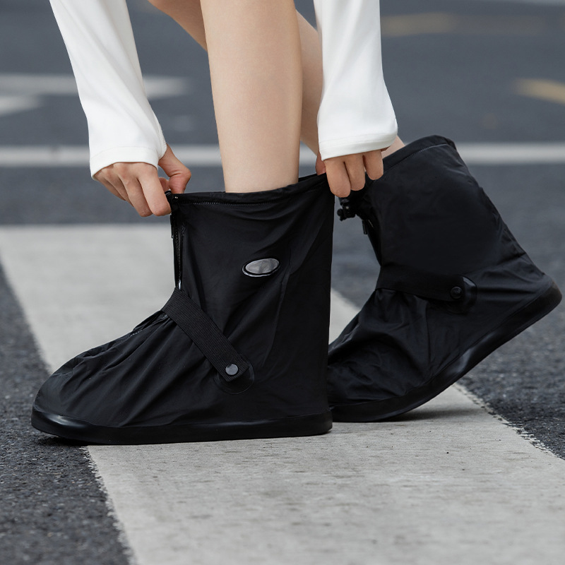 Sarung Sepatu PVC Tebal Seting - Cycling Shoe Covers ulasan dan harga