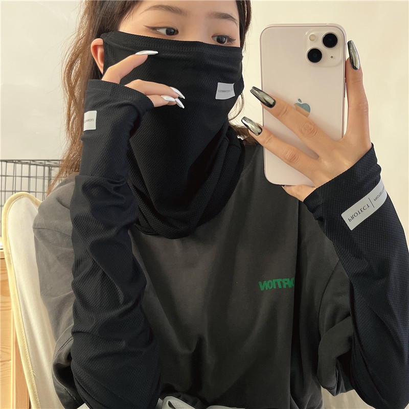 Sarung tangan pelindung UV mat - Cycling Face Mask ulasan dan harga