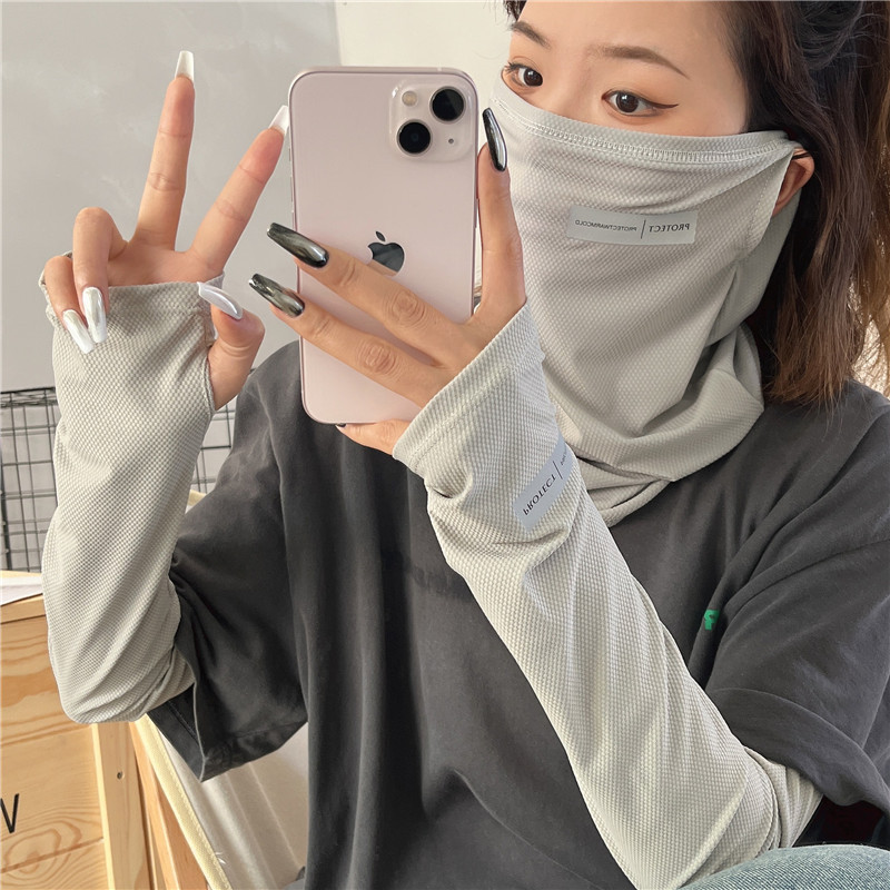 Sarung tangan pelindung UV mat - Cycling Face Mask ulasan dan harga