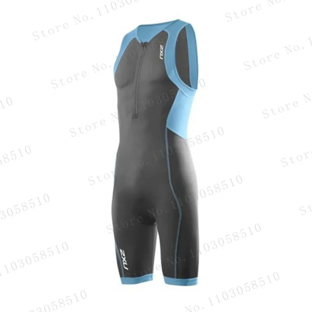 Zxu Trisuit Triathlon Pria Pak - Triathlon Cycling Kit ulasan dan harga