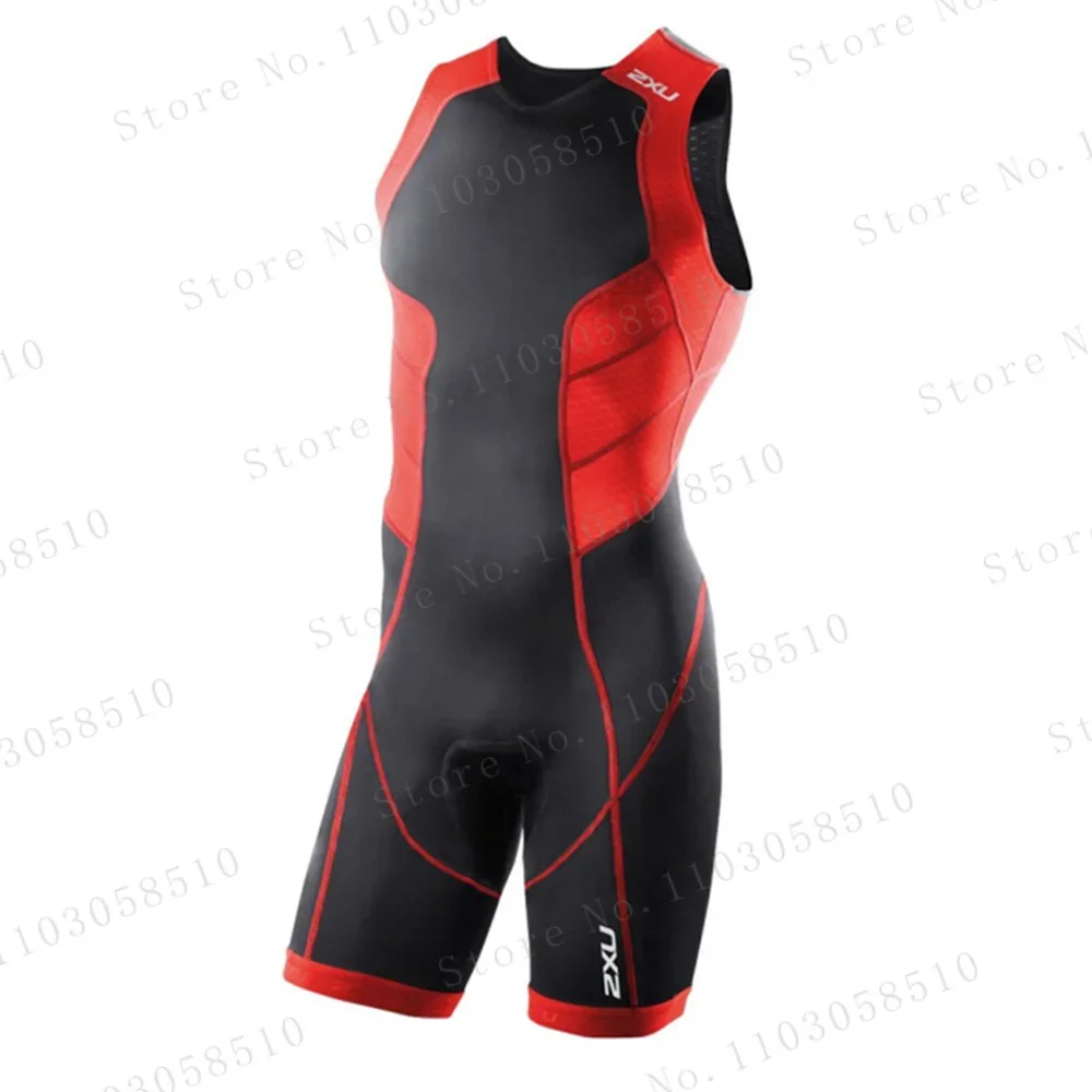 Zxu Trisuit Triathlon Pria Pak - Triathlon Cycling Kit ulasan dan harga