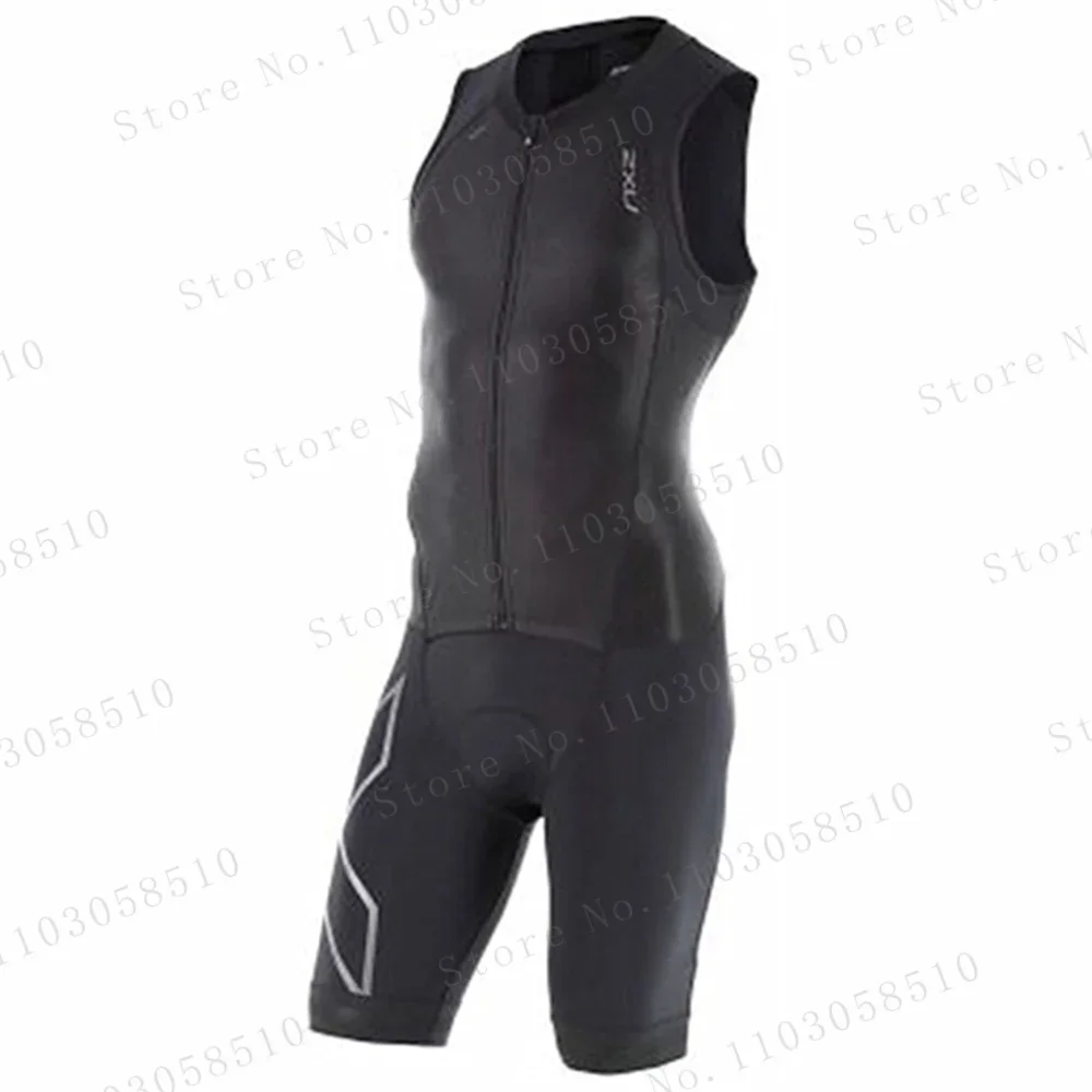 Zxu Trisuit Triathlon Pria Pak - Triathlon Cycling Kit ulasan dan harga