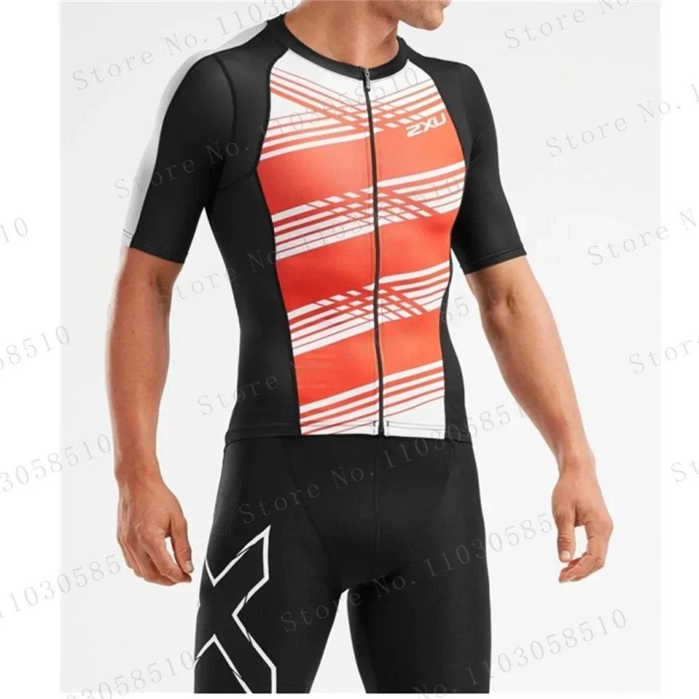 Zxuful Setelan Triathlon Hitam - Triathlon Cycling Kit ulasan dan harga