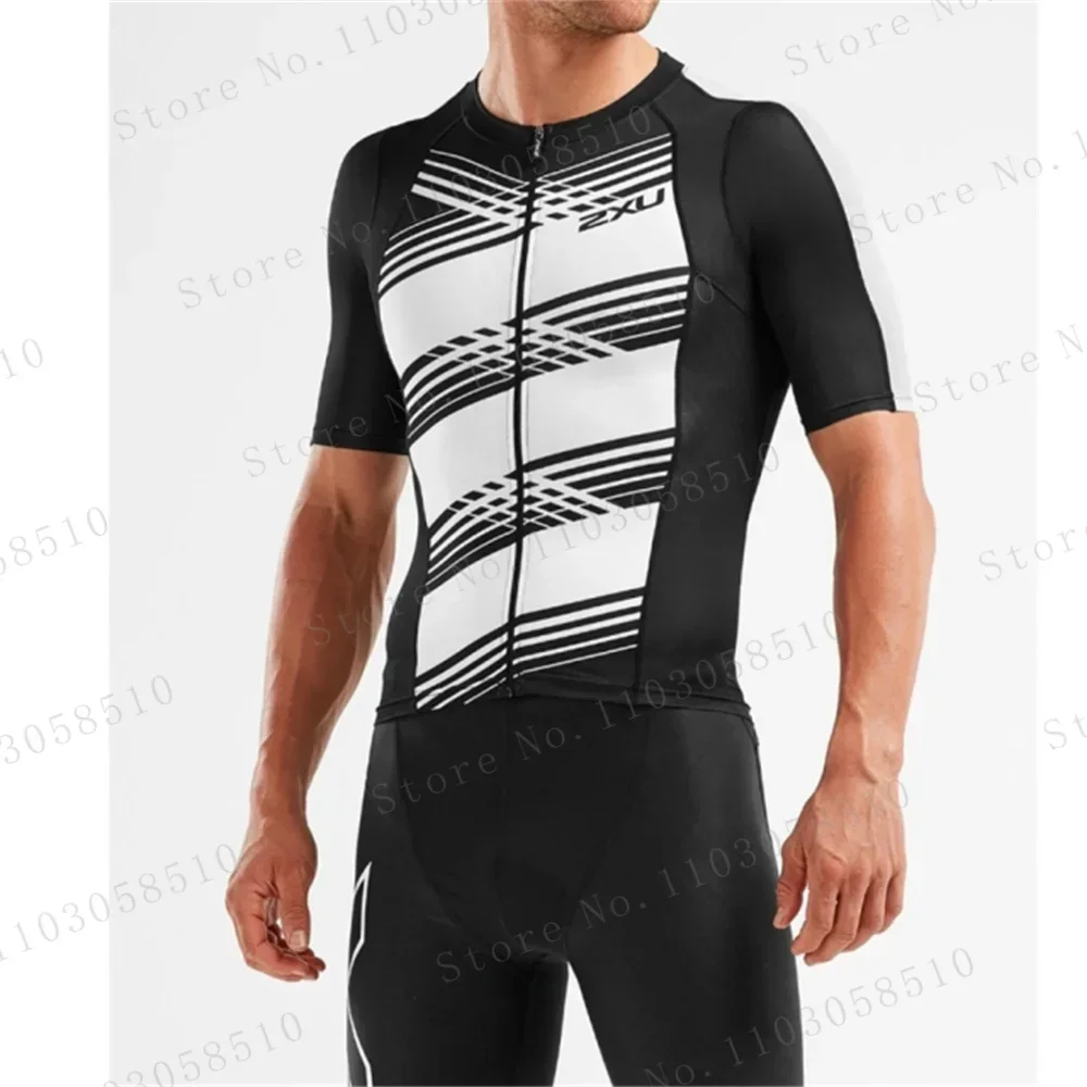 Zxuful Setelan Triathlon Hitam - Triathlon Cycling Kit ulasan dan harga