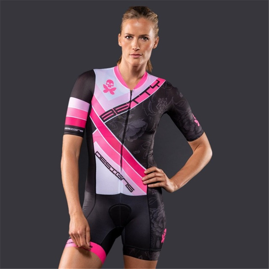 Betty Designs Jumpsuit Bersepe - Triathlon Cycling Kit ulasan dan harga