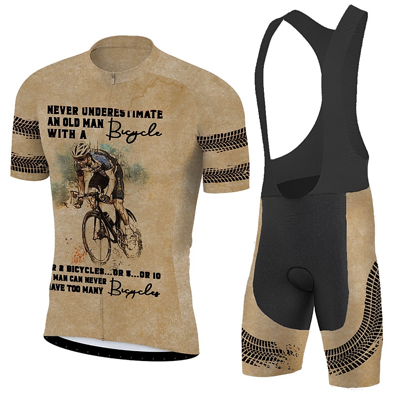 Set Jersey Bersepeda Baru Pria - Triathlon Cycling Kit ulasan dan harga