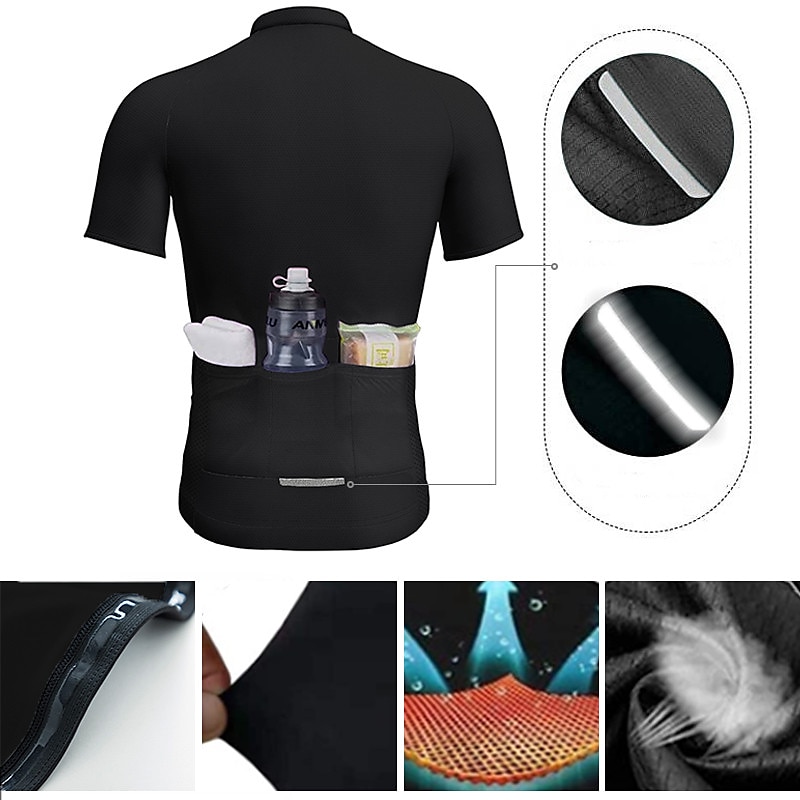 Set Jersey Bersepeda Baru Pria - Triathlon Cycling Kit ulasan dan harga
