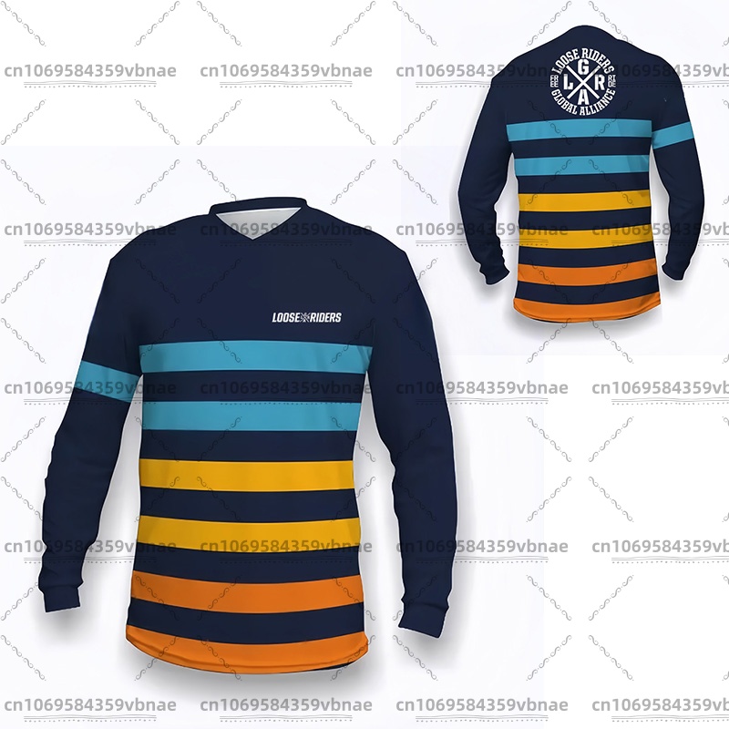 Jersey Long Sleeve Loose Rider - Cycling Gear For Sale ulasan dan harga
